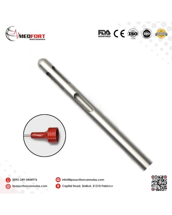 Accelerator Cannula 60cc Syringe Fitting				