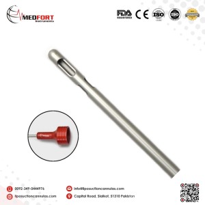 Three Ports Pyramid Cannula 60cc Syringe Fitting				