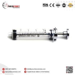 Fat Harvesting Syringes, 3ml