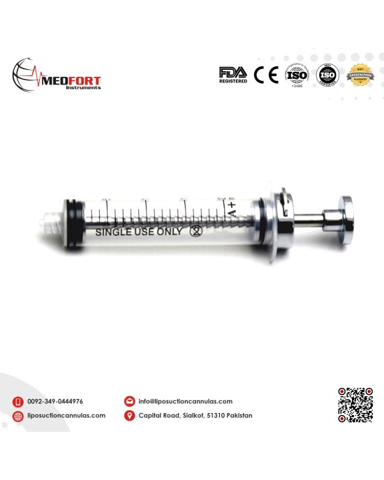 Fat Harvesting Syringes, 3ml