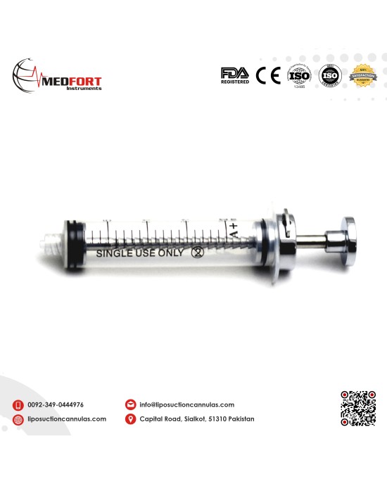 Fat Harvesting Syringes, 60ml