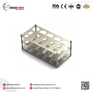 Syringe Stand Universal, 10ml, 20ml, 60ml, Stainless Steel