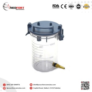 Canister 1000ML Suction Jar