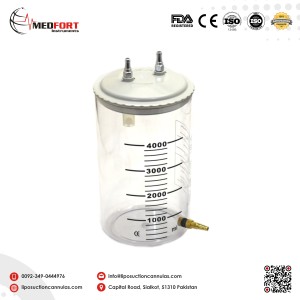 Canister 4000ML Suction Jar