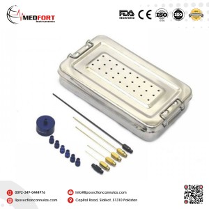 Micro Fat Injection Cannulas Set