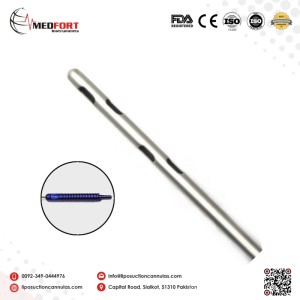 Six Port Spiral Holes Cannula Power Handle			