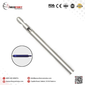 Two Leteral Hole One Central Hole Cannula Power Handle				