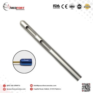 Double Port Cannula Special Luer Lock			