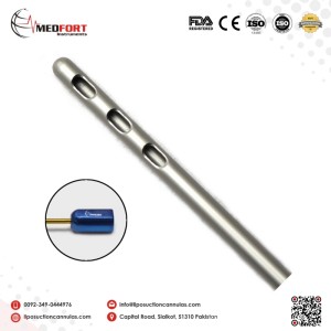 Triple Port Cannula Special Luer Lock 			