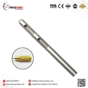 Double Port Cannula Threaded Fitting			