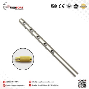 Multi Hols Harvester Cannula Model 1 Threaded Fitting			