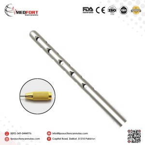 Multi Hols Harvester Cannula Model 2 Threaded Fitting			