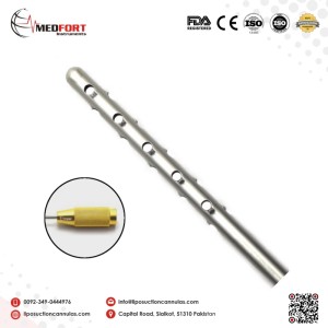 Multi Hols Harvester Cannula Model 3 Threaded Fitting			